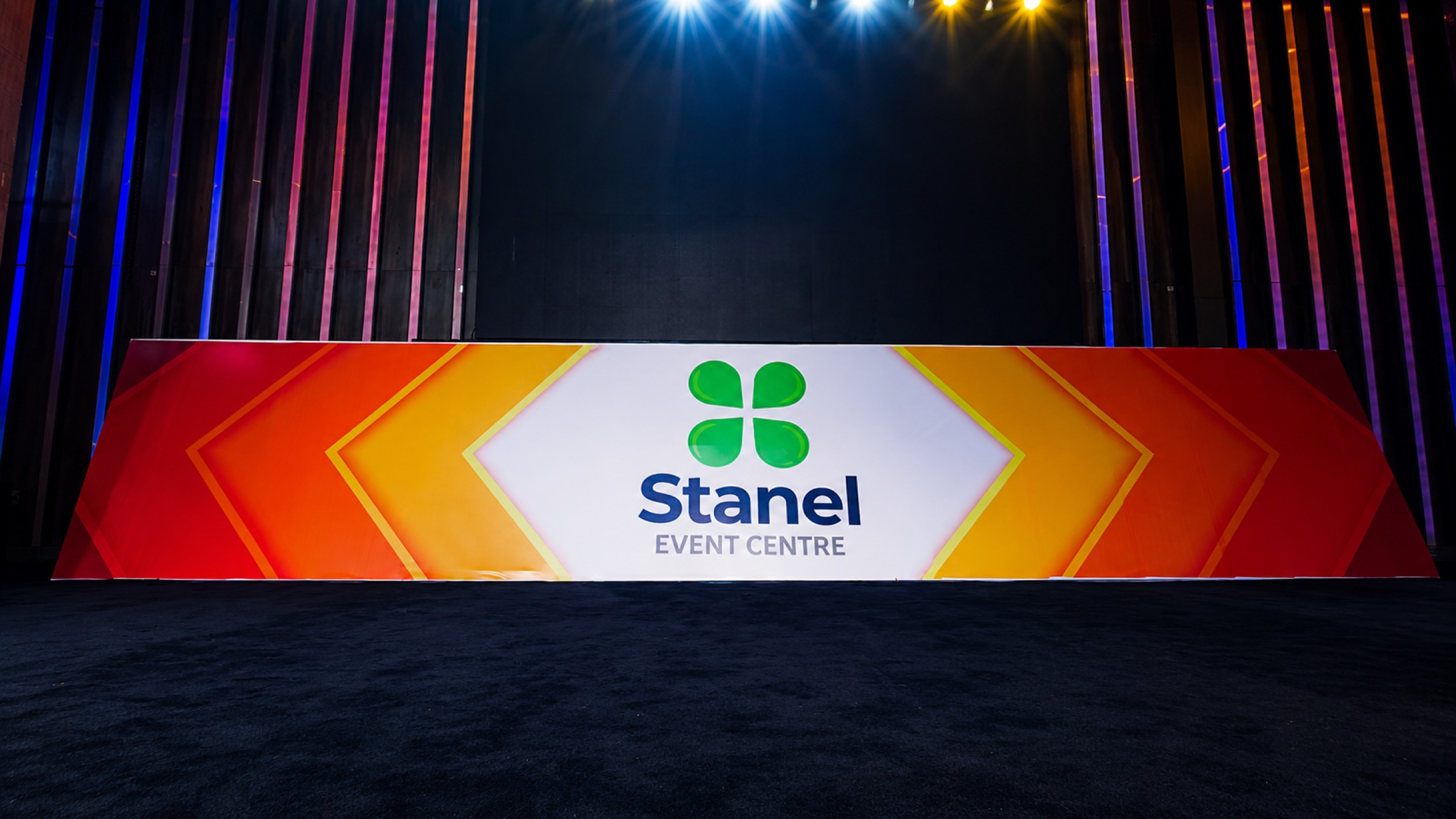 Stanel Event Centre stage